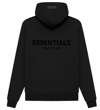 Fear Of God Essentials Hoodie Black